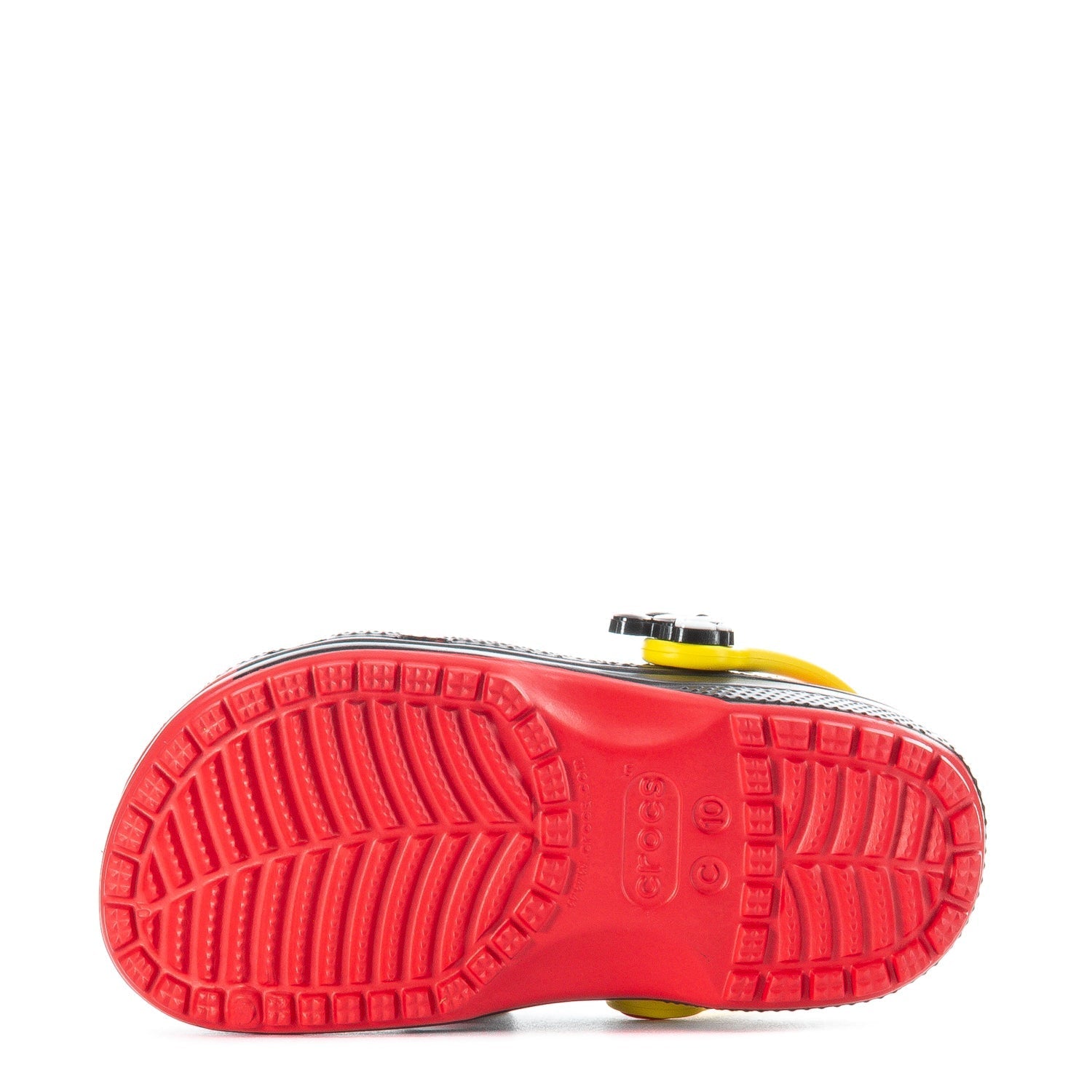 Crocs Toddler Mickey Mouse Classic Clog - Black / Red