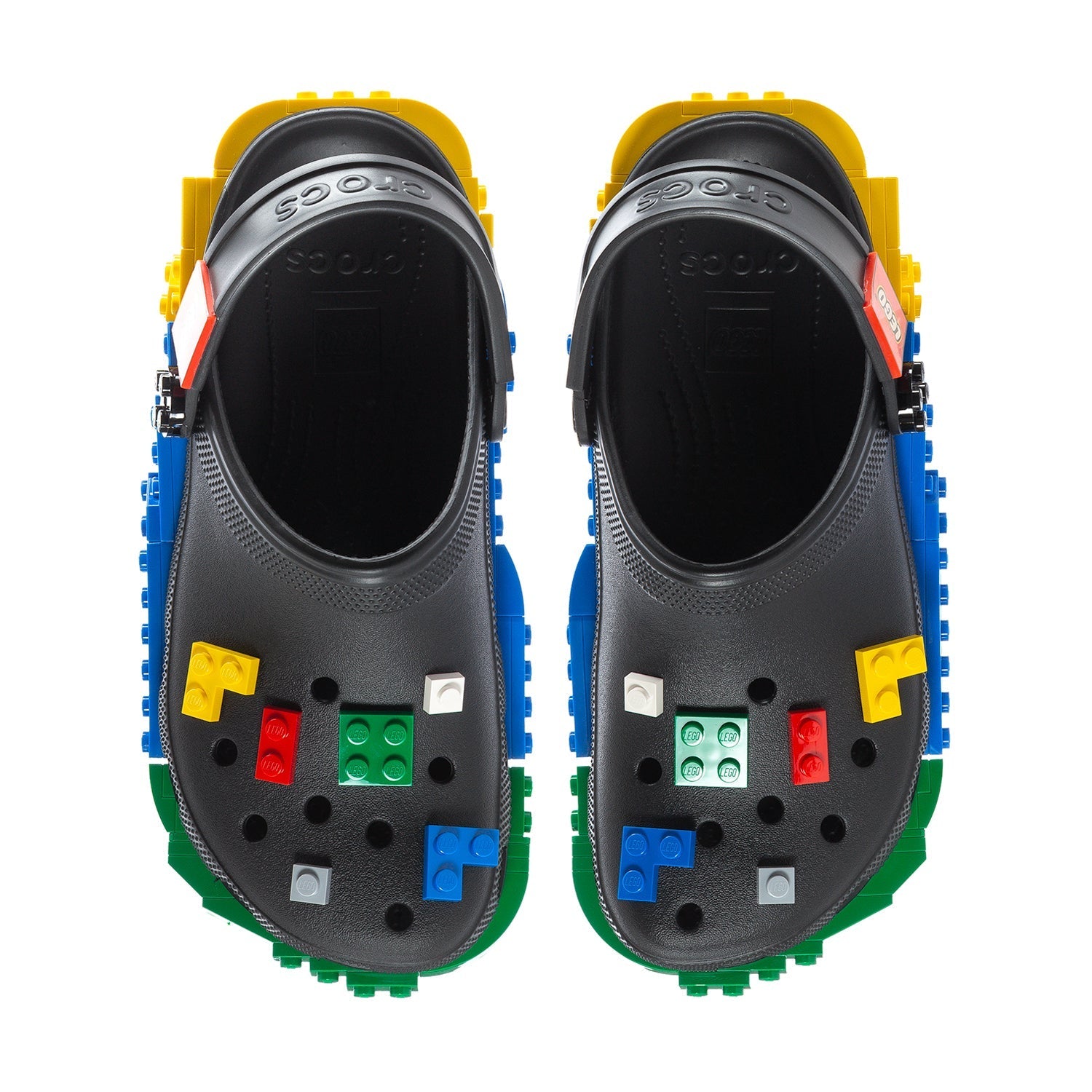 Crocs Men's LEGO Classic Clog - Black / Multi