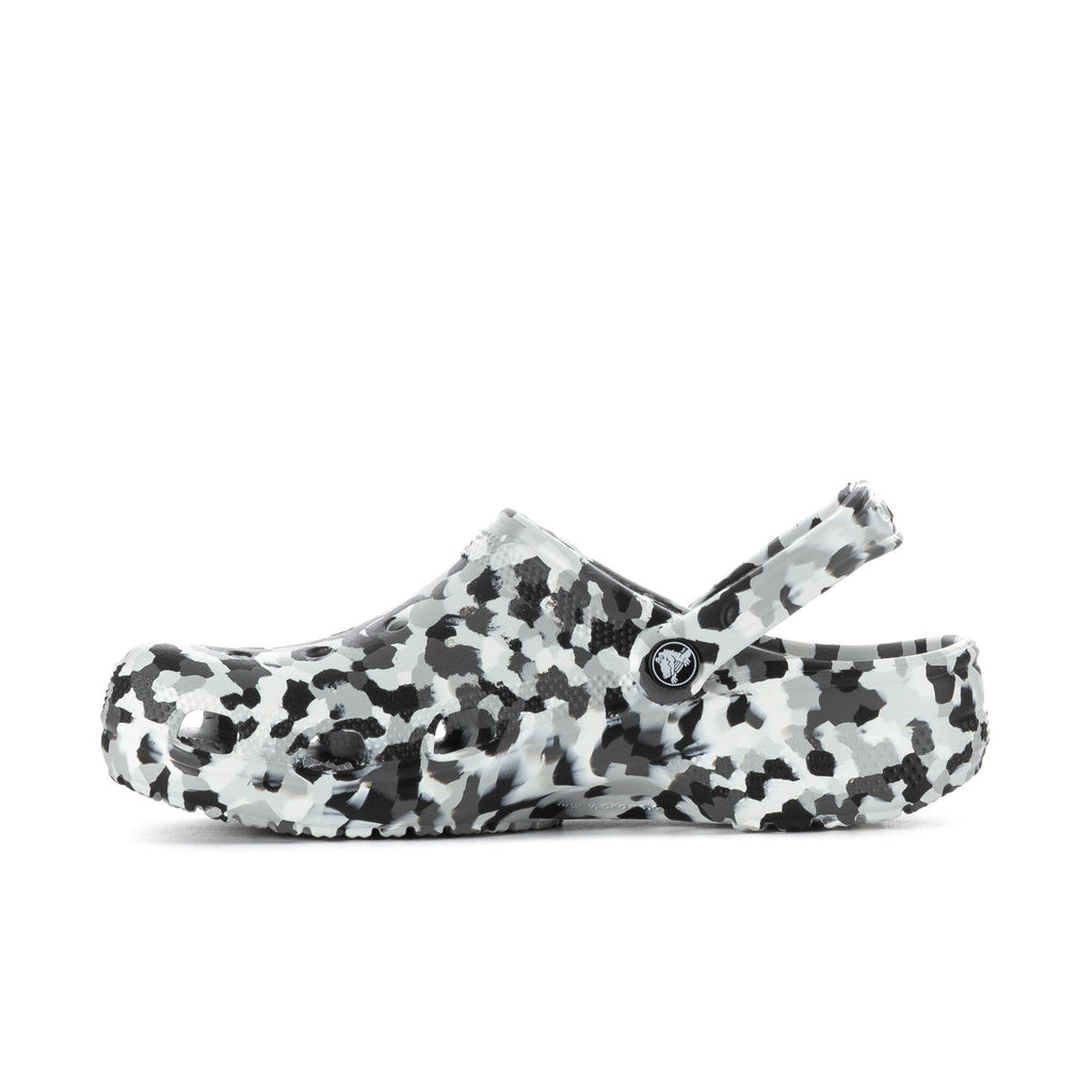 Crocs Men's Confetti Classic Clog - Black / White