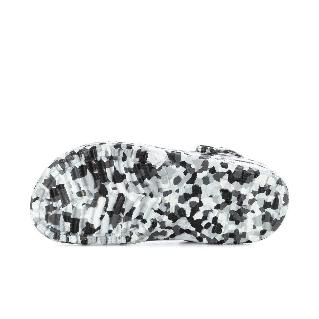 Crocs Men's Confetti Classic Clog - Black / White