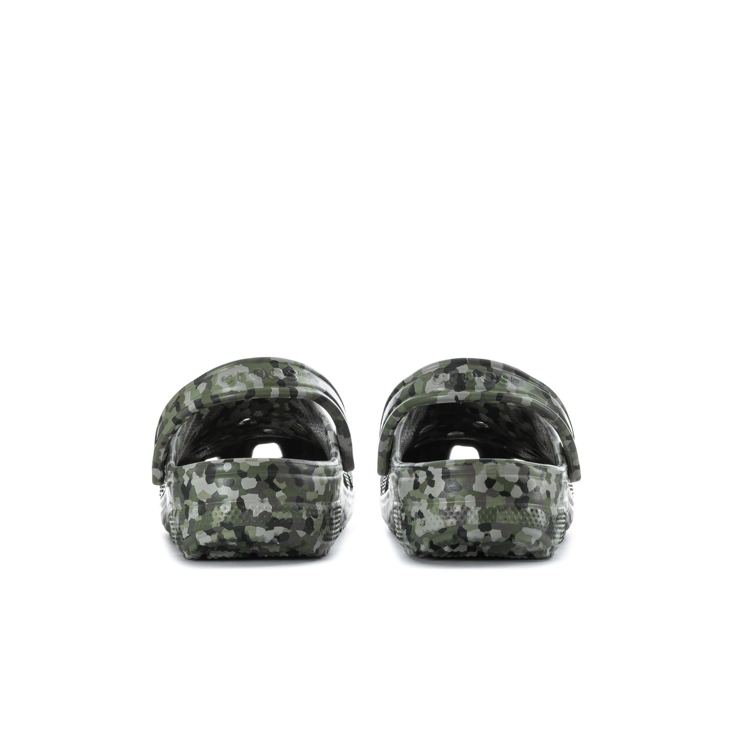 Crocs Men's Confetti Classic Clog - Army Green / Multi