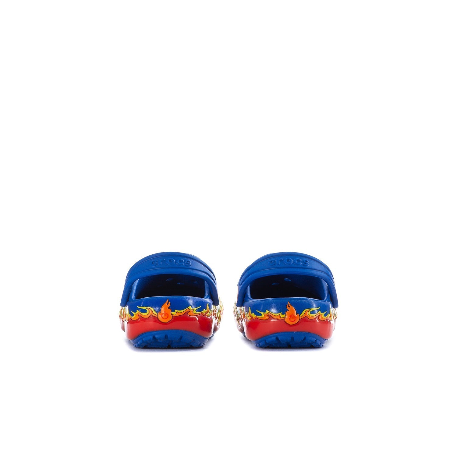 Crocs Toddler Blue Bolt Classic Fun Lab Clog - Blue / Red