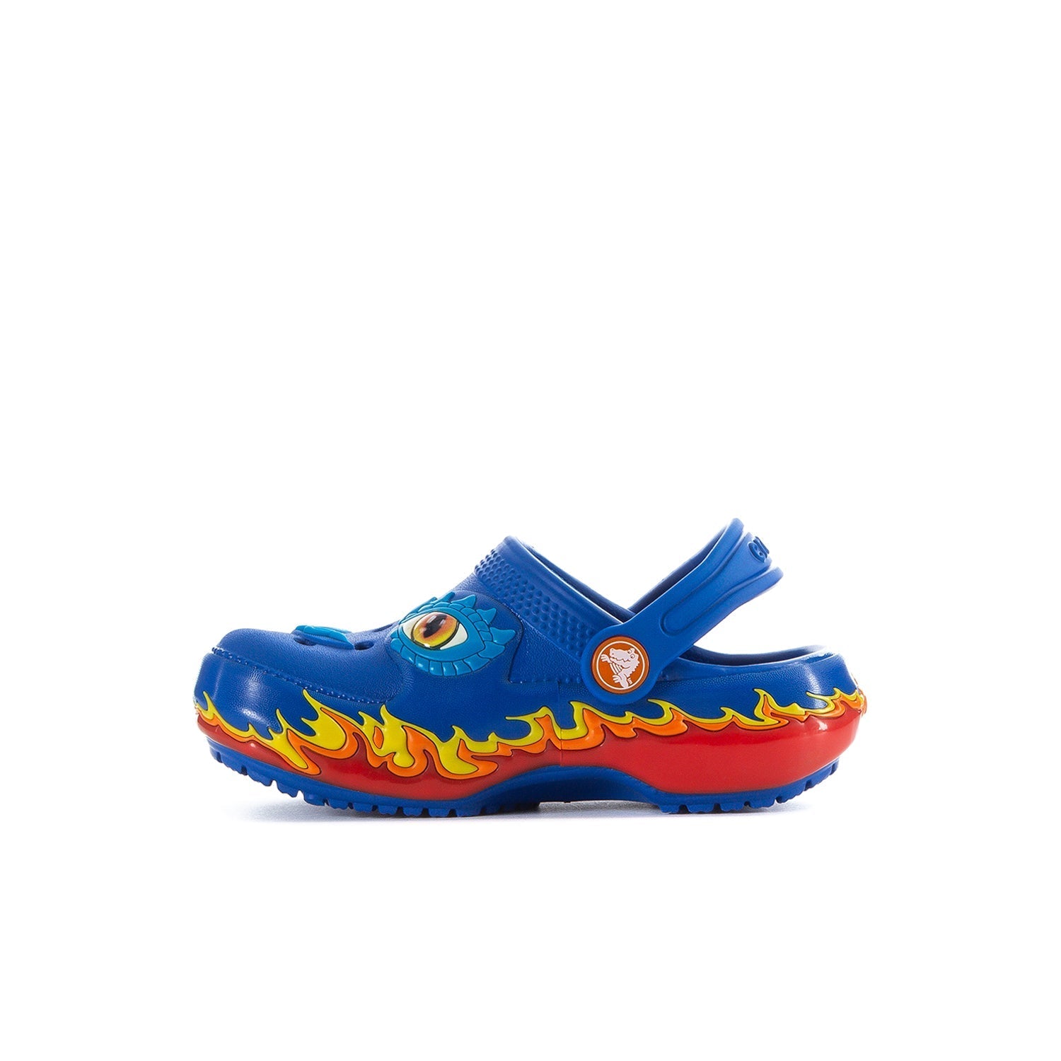 Crocs Toddler Blue Bolt Classic Fun Lab Clog - Blue / Red