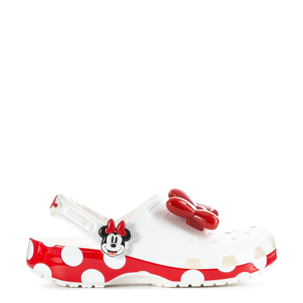 Crocs Women's Minnie Mouse Classic Clog - White
