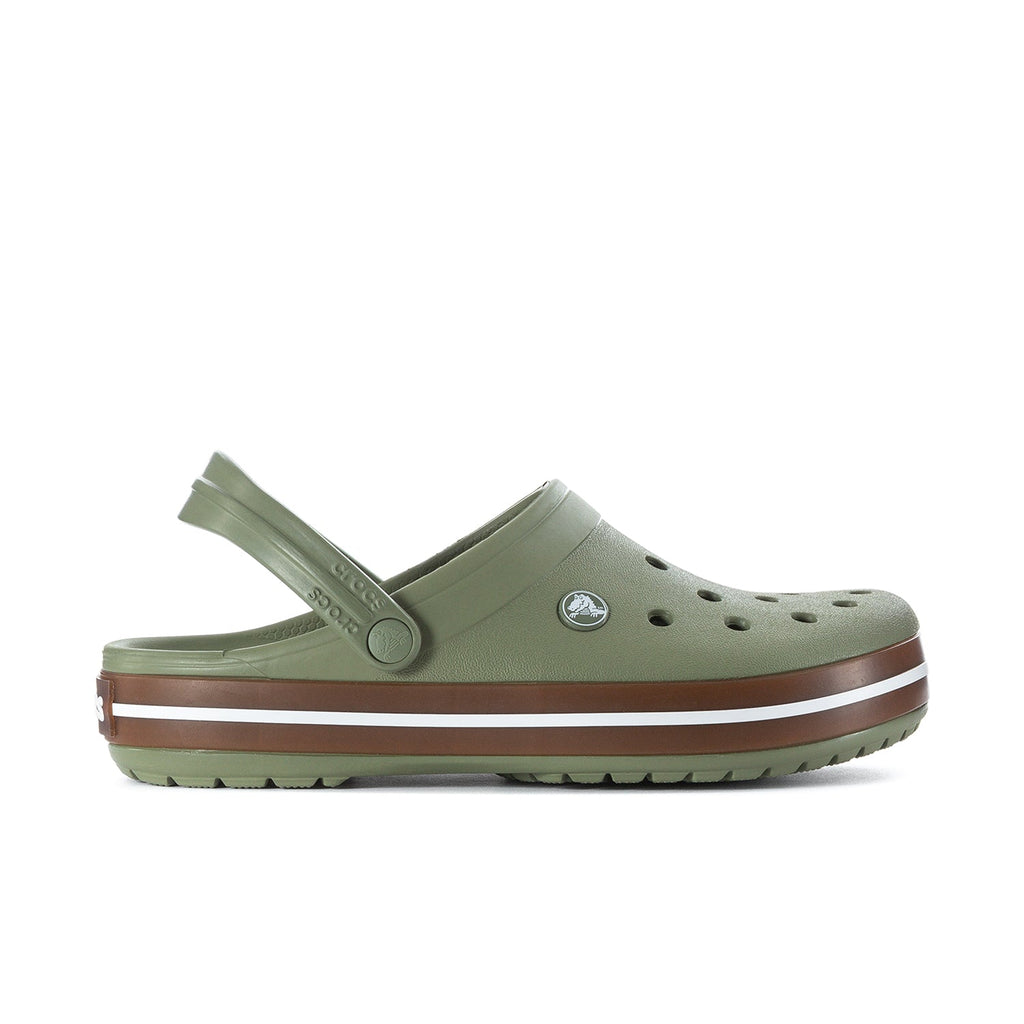 Crocs Men's Crocband Gum Clog - Cargo