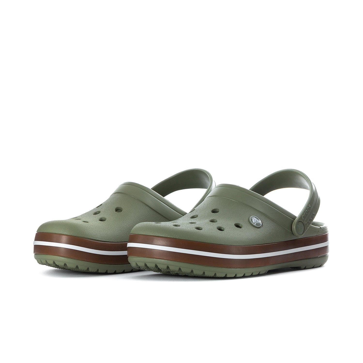 Crocs Men's Crocband Gum Clog - Cargo
