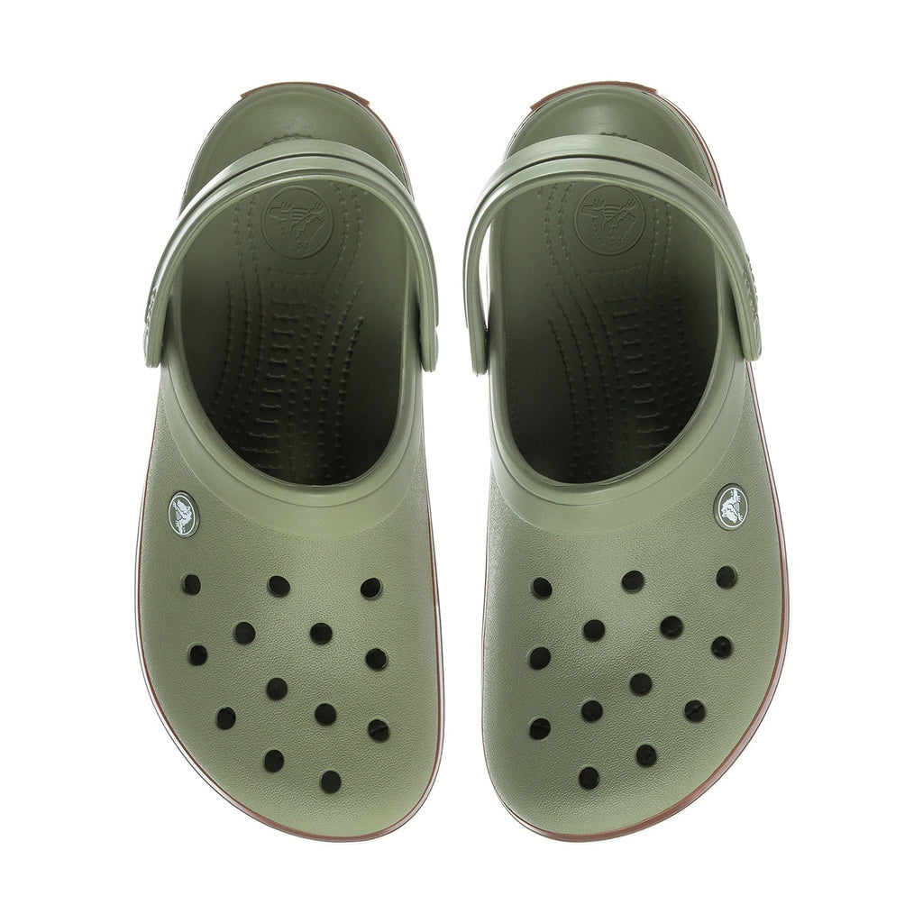 Crocs Men's Crocband Gum Clog - Cargo