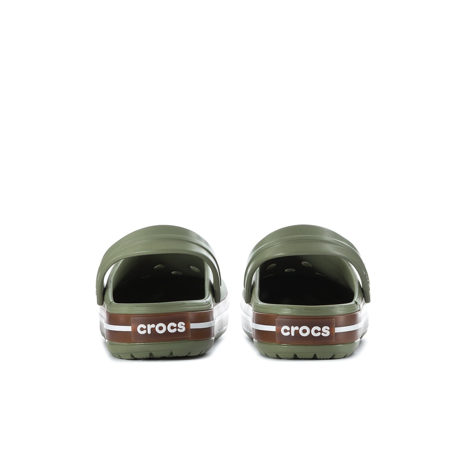Crocs Men's Crocband Gum Clog - Cargo