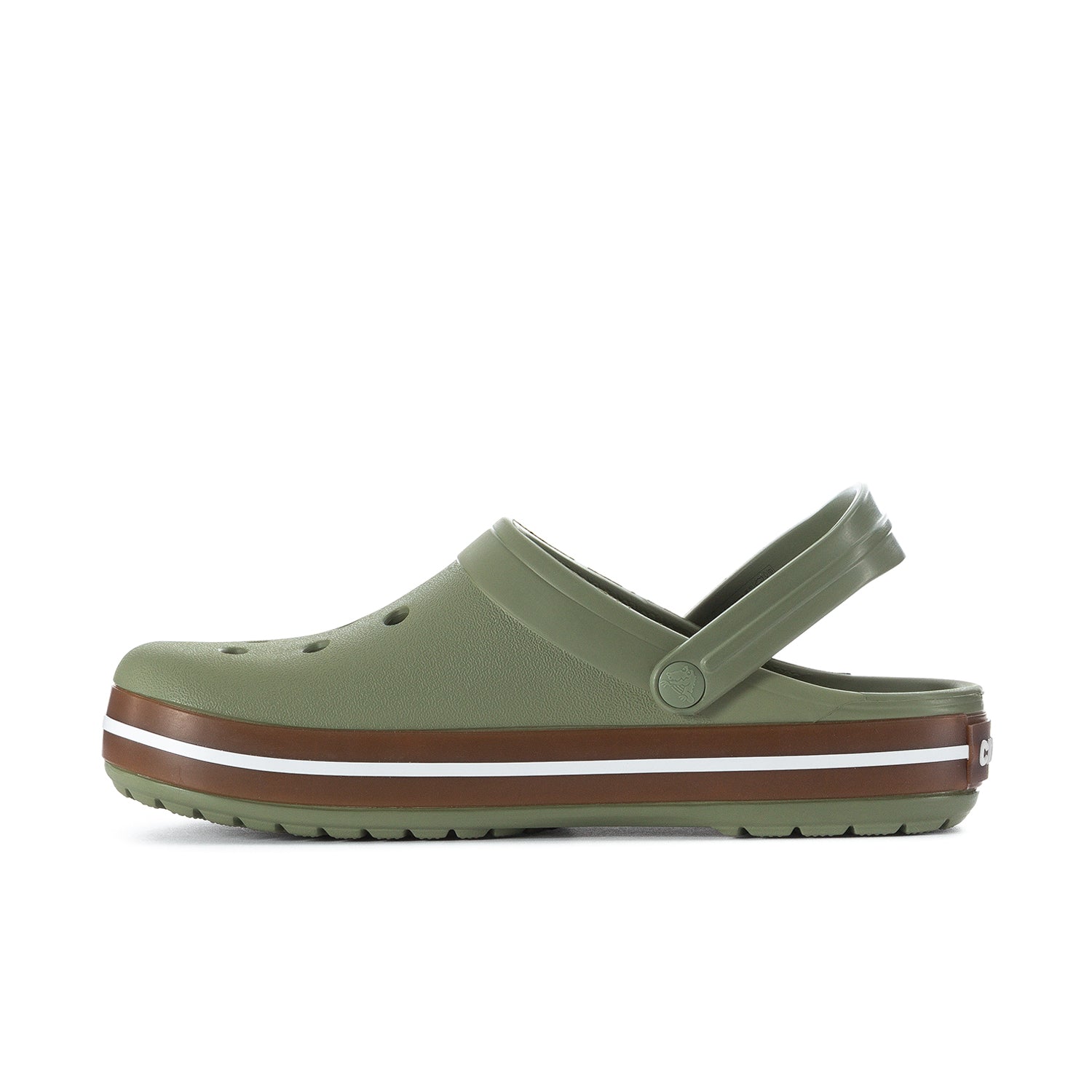 Crocs Men's Crocband Gum Clog - Cargo