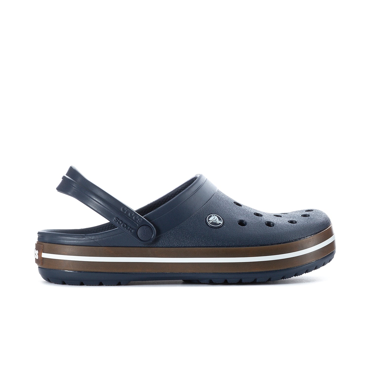 Crocs Men's Crocband Gum Clog - Navy