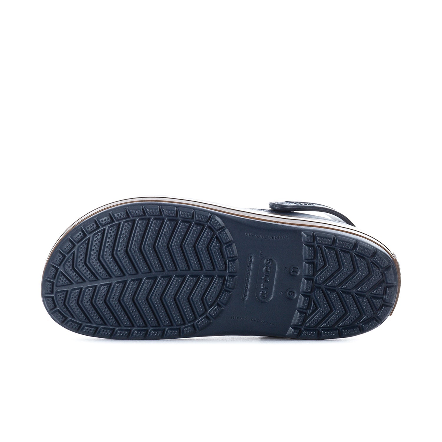 Crocs Men's Crocband Gum Clog - Navy