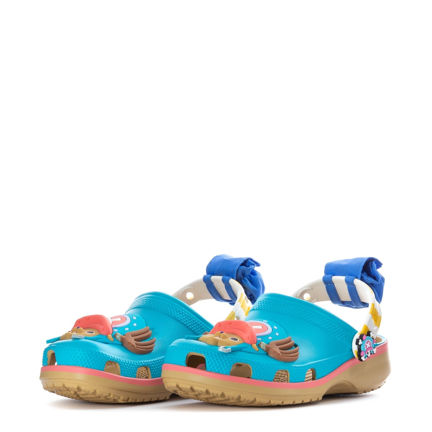 Crocs Youth One Piece Chopper Classic Clog - Blue / Multi