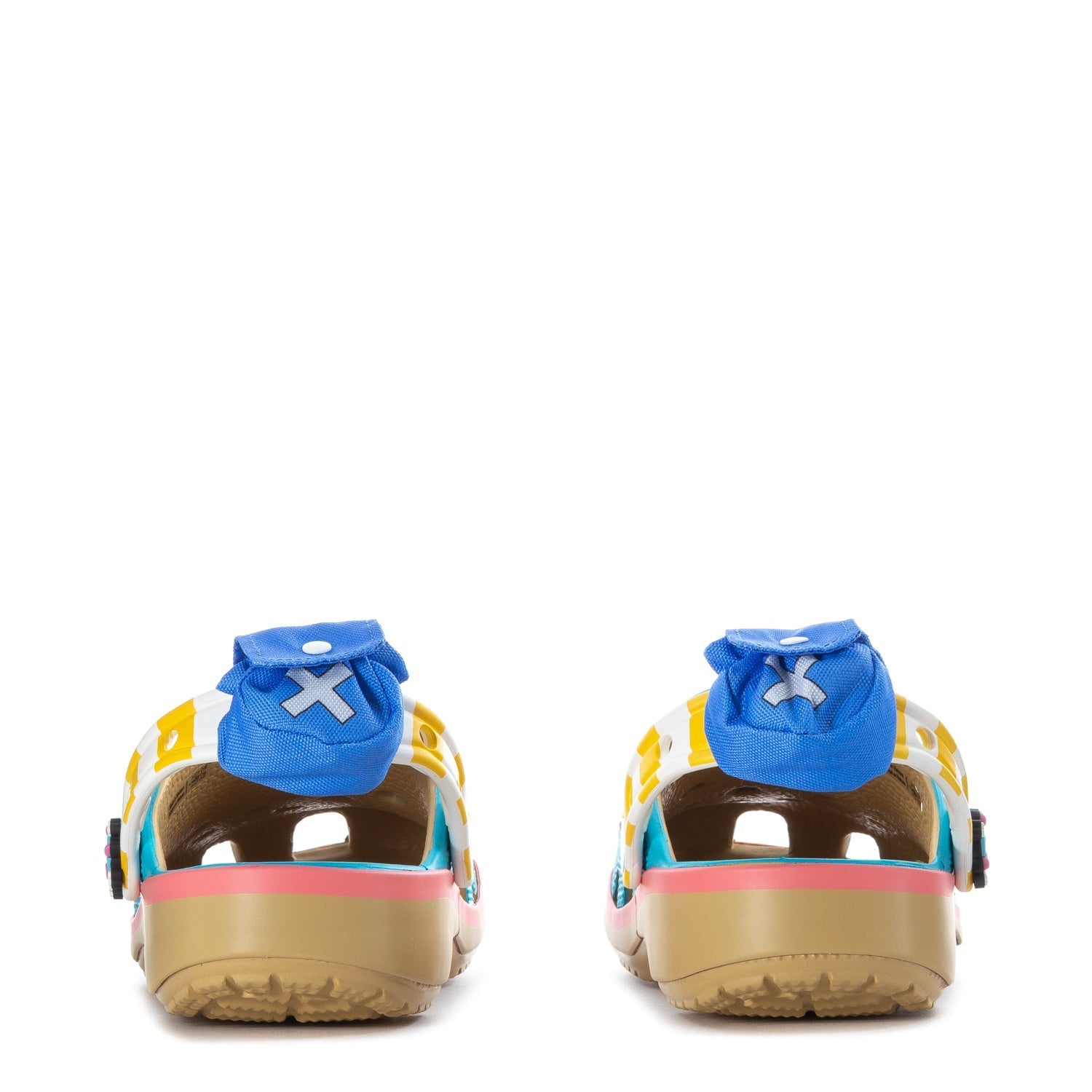 Crocs Youth One Piece Chopper Classic Clog - Blue / Multi