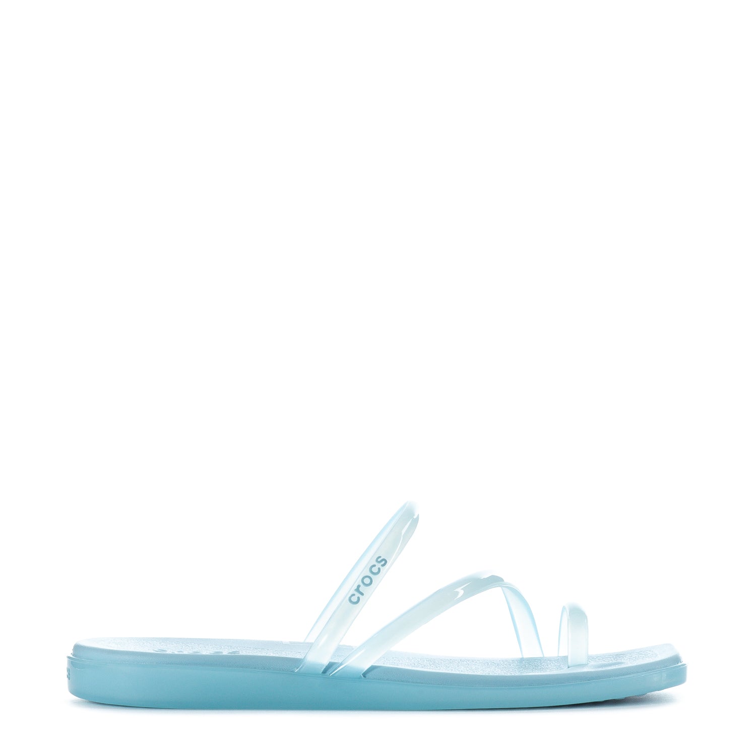 Crocs Women's Miami Toe Loop Sandal - Sky Blue Jelly
