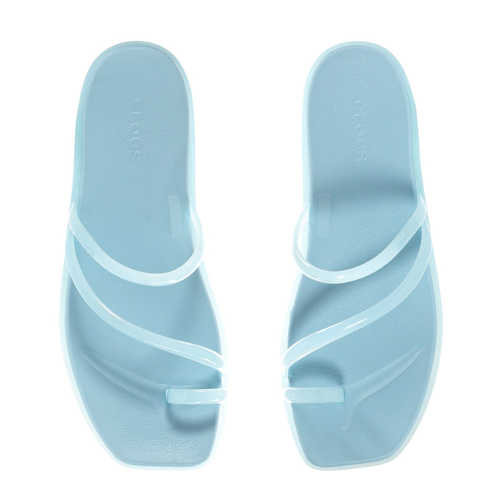 Crocs Women's Miami Toe Loop Sandal - Sky Blue Jelly