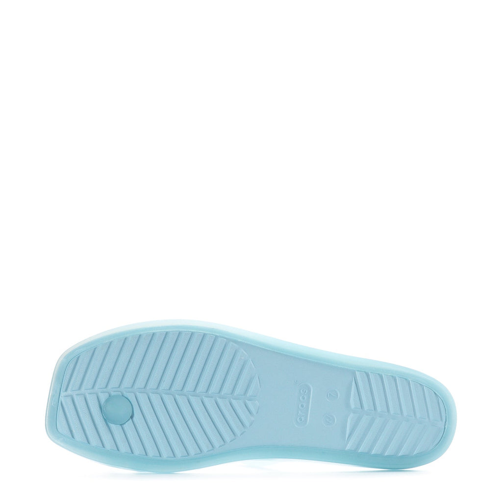 Crocs Women's Miami Toe Loop Sandal - Sky Blue Jelly