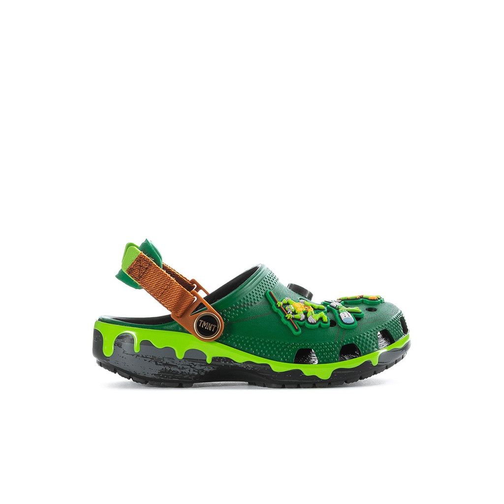 Crocs Kids' TMNT Classic Clog - Green / Brown