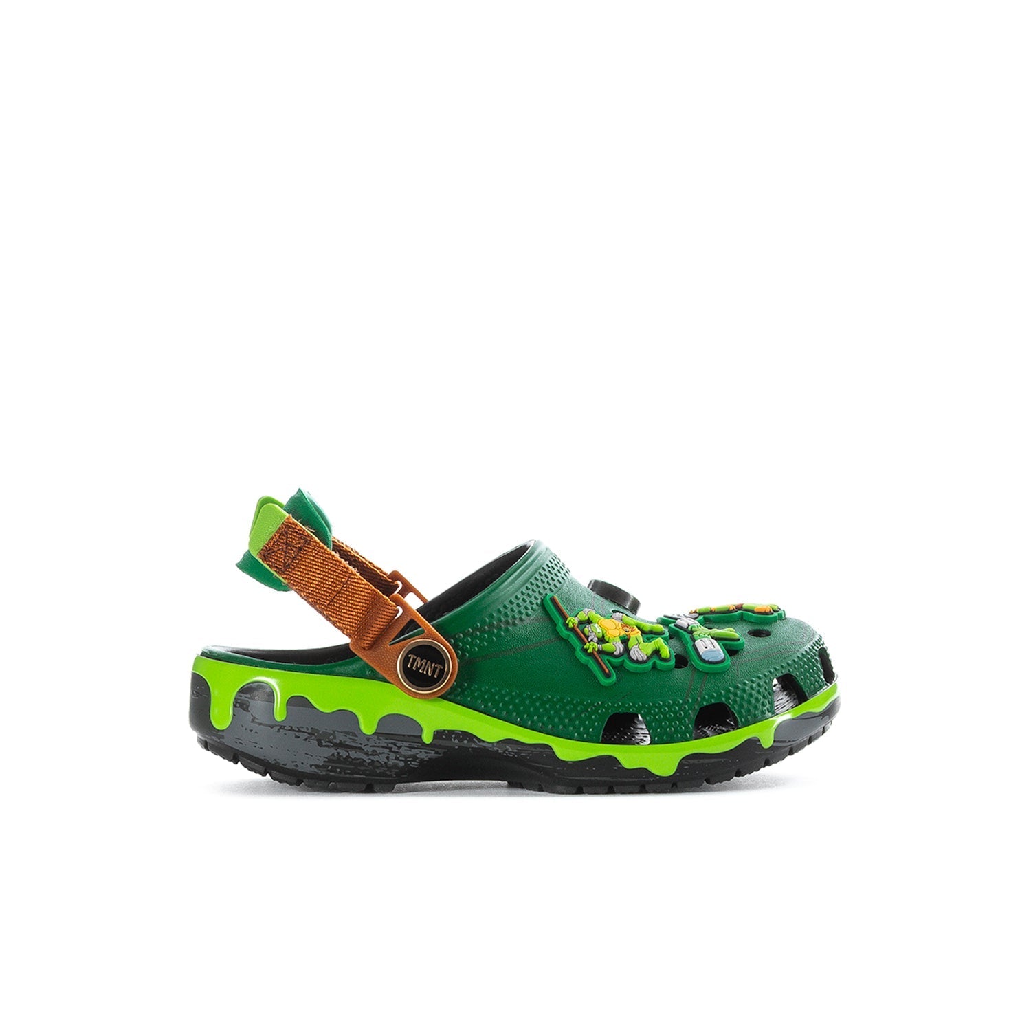 Crocs Kids' TMNT Classic Clog - Green / Brown