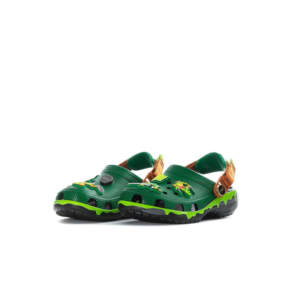 Crocs Kids' TMNT Classic Clog - Green / Brown