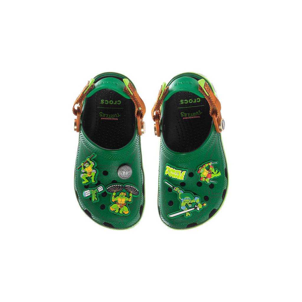 Crocs Kids' TMNT Classic Clog - Green / Brown