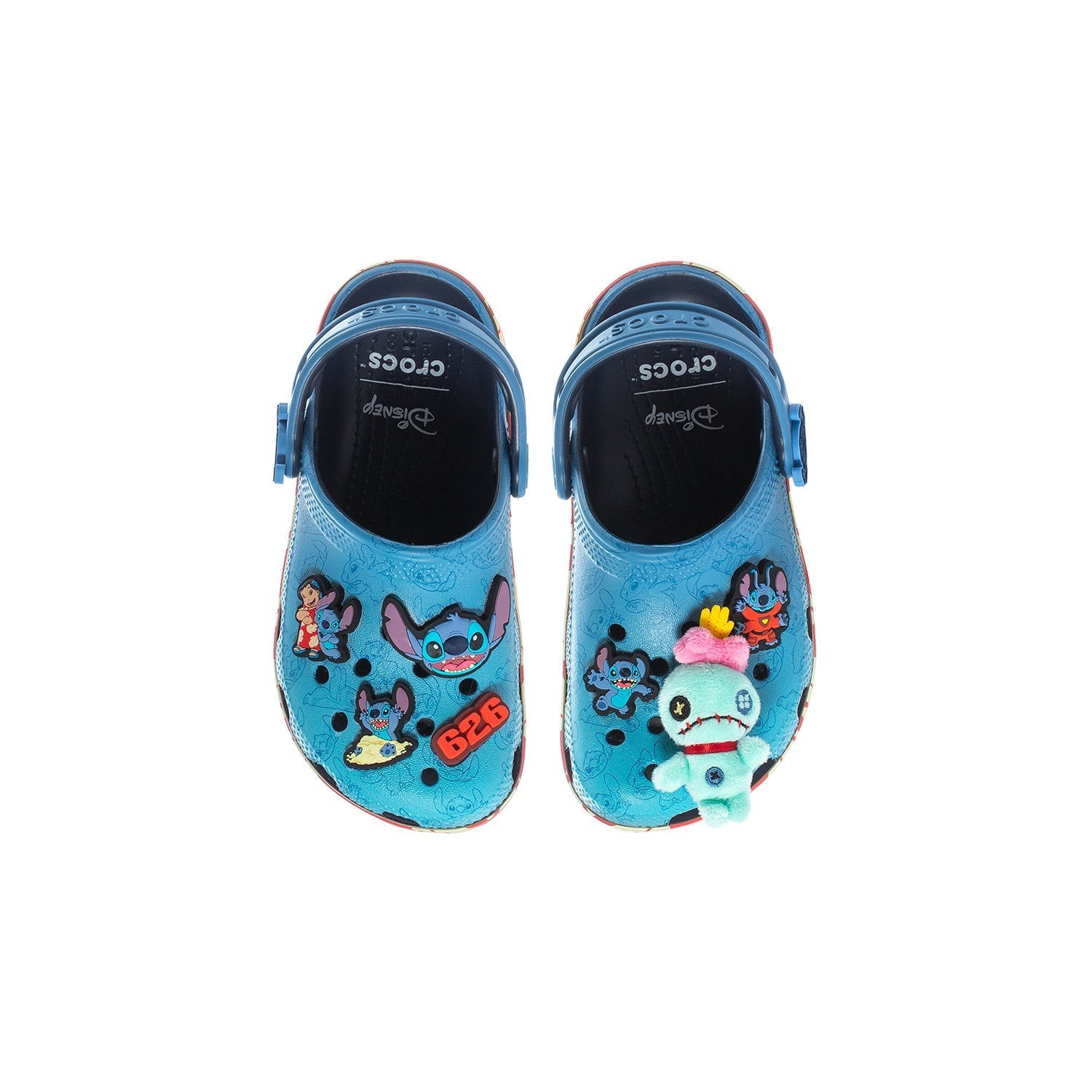 Crocs Kids' Lilo & Stitch Classic Clog - Blue / Red