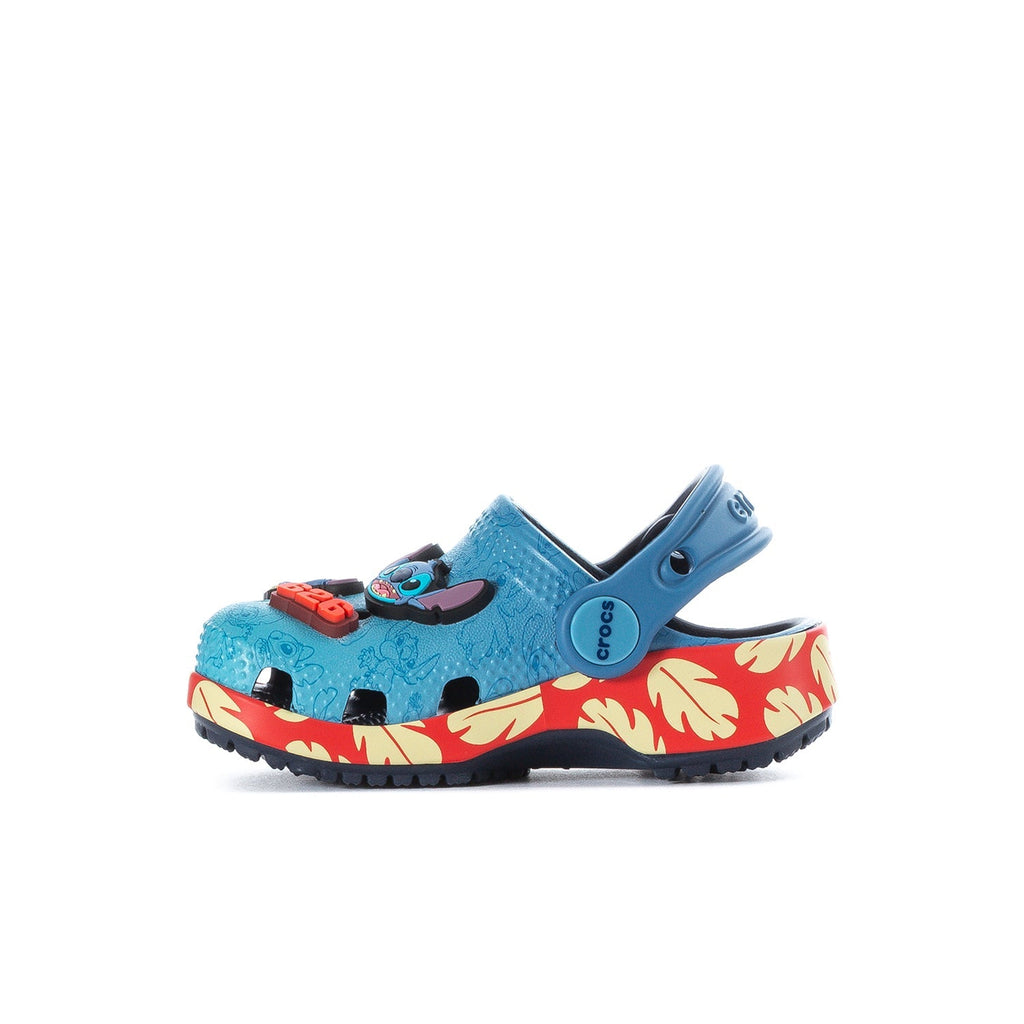 Crocs Toddler Lilo & Stitch Classic Clog - Blue / Red
