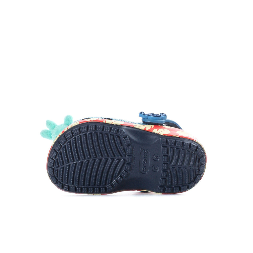 Crocs Toddler Lilo & Stitch Classic Clog - Blue / Red