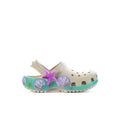 Crocs Toddler Frappe Shells Classic Fun Lab Clog - Cream / Sage