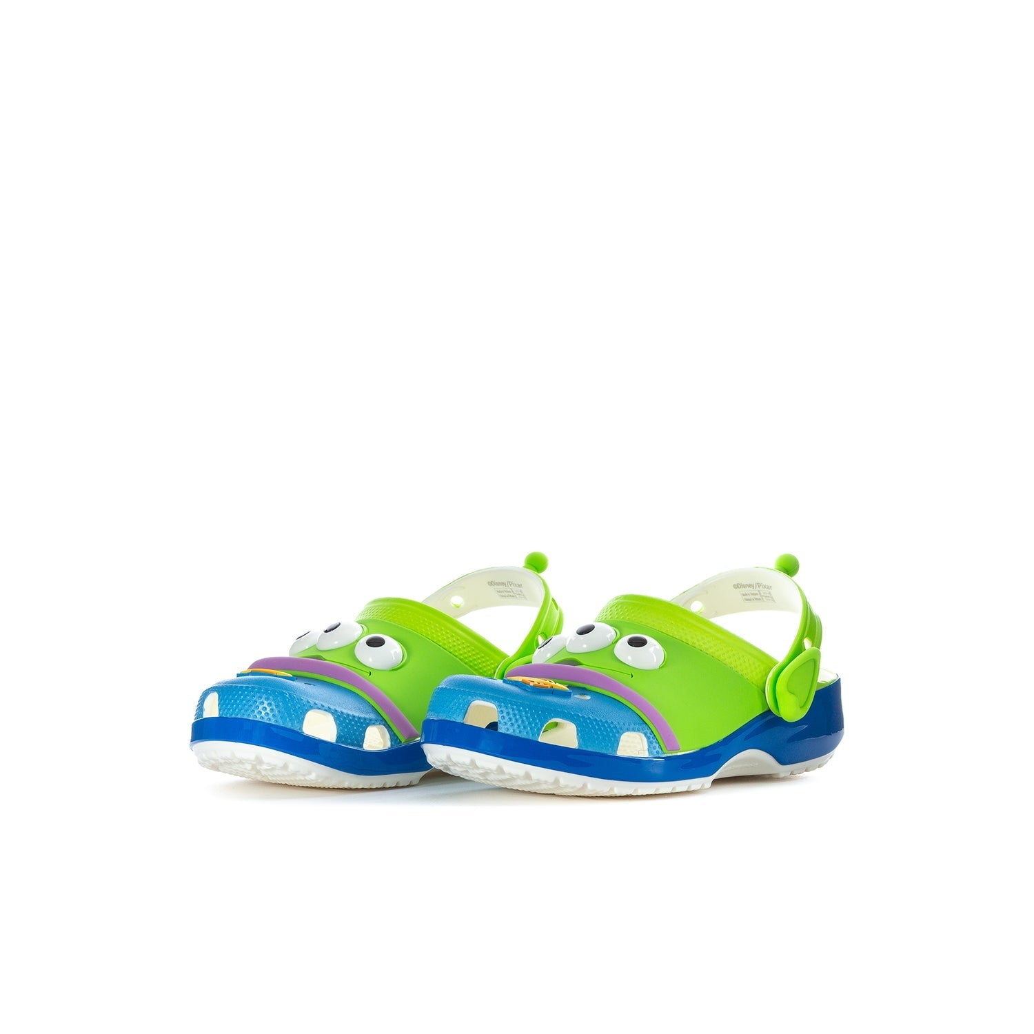 Crocs Kids' Toy Story Aliens Classic Clog - Green / Blue